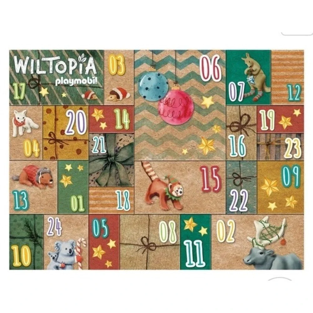 (b41/5)Playmobil 71006 Wiltopia DIY Advent Calendar : Animals Around the World